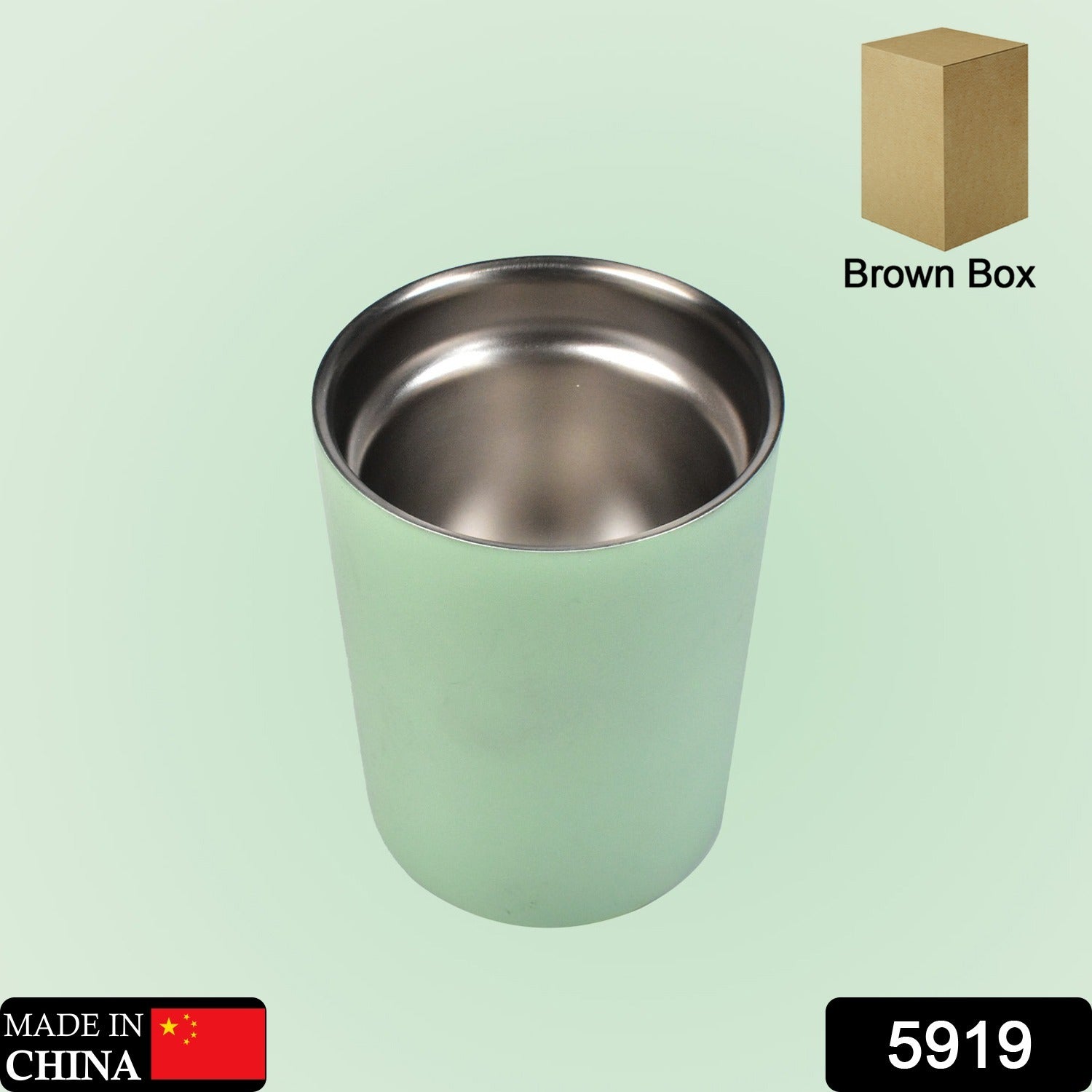 Vacuum-sealed stainless steel mug Vacuum-sealed stainless steel mug